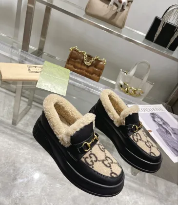 Gucci Shoes for Women Gucci Boots snow boots heel height:3cm #A58292 Gucci Shoes for Women Gucci Boots snow boots heel height:3cm #A58292