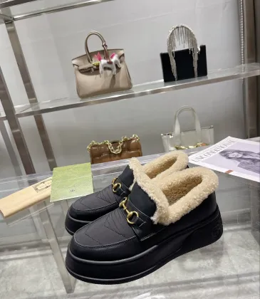 Gucci Shoes for Women Gucci Boots snow boots heel height:3cm #A58295 Gucci Shoes for Women Gucci Boots snow boots heel height:3cm #A58295