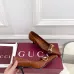 Gucci Boulevard Horsebit Pointed‑Toe Pumps 7cm Heel #B68455