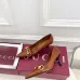 Gucci Boulevard Horsebit Pointed‑Toe Pumps 7cm Heel #B68455