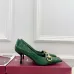 Gucci Boulevard Horsebit Pointed‑Toe Pumps 7cm Heel #B68456