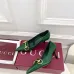 Gucci Boulevard Horsebit Pointed‑Toe Pumps 7cm Heel #B68456