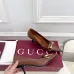 Gucci Boulevard Horsebit Pointed‑Toe Pumps 7cm Heel #B68459