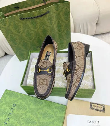 Gucci Shoes for Women Horsebit Loafers #A48779 Gucci Shoes for Women Horsebit Loafers #A48779