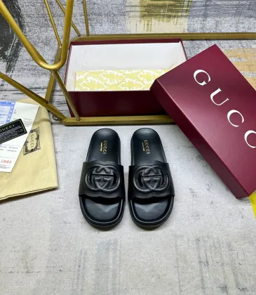 Gucci Shoes for Women's Gucci Slippers Black/White/Brown #A49375 Gucci Shoes for Women's Gucci Slippers Black/White/Brown #A49375