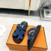 Hermes Chypre Double‑Strap Slide Sandals #B68485
