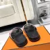 Hermes Chypre Double‑Strap Slide Sandals #B68486