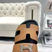 Hermes Chypre Double‑Strap Slide Sandals #B68487