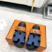 Hermes Chypre Double‑Strap Slide Sandals #B68489