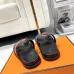 Hermes Chypre Double‑Strap Slide Sandals #B68489