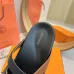 Hermes Chypre Double‑Strap Slide Sandals #B68492