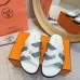 Hermes Chypre Double‑Strap Slide Sandals #B68493