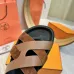 Hermes Chypre Double‑Strap Slide Sandals #B68495