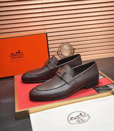 Hermes Leather Dress Shoes for Men #A43561 Hermes Leather Dress Shoes for Men #A43561