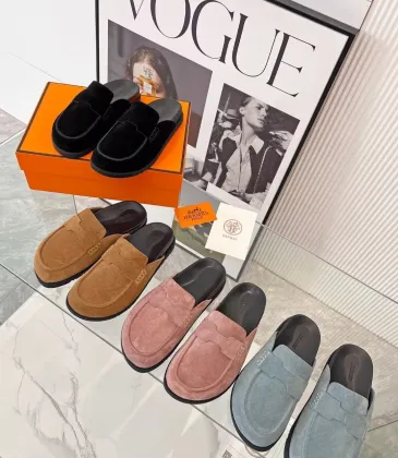 Hermes Shoes Hermes slippers Suede Calfskin Mens Womens Sizes 35-46 #A50829 Hermes Shoes Hermes slippers Suede Calfskin Mens Womens Sizes 35-46 #A50829