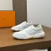 Hermès Men’s Casual Sneakers, Cowhide Insole, Lightweight EVA Outsole #B67559