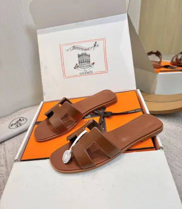 Hermes slippers Shoes for Women's Shoes #A61780