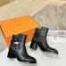 Hermès Leather Kelly Buckle Block‑Heel Ankle Boots 6cm Heel #B68412