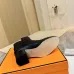 Hermès Leather Kelly Buckle Block‑Heel Ankle Boots 6cm Heel #B68412
