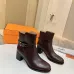 Hermès Leather Kelly Buckle Block‑Heel Ankle Boots 6cm Heel #B68413
