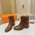 Hermès Leather Kelly Buckle Block‑Heel Ankle Boots 6cm Heel #B68414