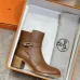 Hermès Leather Kelly Buckle Block‑Heel Ankle Boots 6cm Heel #B68414