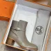 Hermès Leather Kelly Buckle Block‑Heel Ankle Boots 6cm Heel #B68415