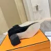 Hermès Suede Metal‑Lock Block‑Heel Ankle Boots 6cm Heel #B68410