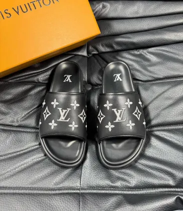 Louis Vuitton Shoes for Men's Louis Vuitton Slippers #A61932 Louis Vuitton Shoes for Men's Louis Vuitton Slippers #A61932