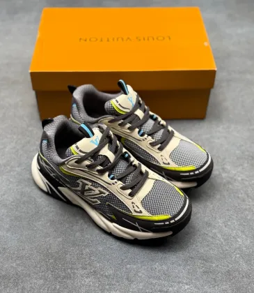 Louis Vuitton Tatic Runner Low Top Logo Lace-Up Casual Sneakers #B68521 Louis Vuitton Tatic Runner Low Top Logo Lace-Up Casual Sneakers #B68521