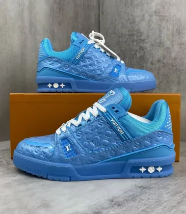  Trainer for Men's  Sneakers Blue #A59182