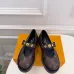 LV Metal Buckle Monogram Velvet Platform Mary Jane Shoes 4.5cm Heel #B68331