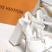 LV Chunky Heel Platform Ankle‑Strap Sandals 13cm Heel #B68422