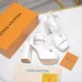 LV Chunky Heel Platform Ankle‑Strap Sandals 13cm Heel #B68422