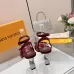 LV Crystal Heel Bow Slingback High‑Heel Sandals 7.5cm Heel #B68506