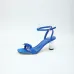 LV Crystal Heel Bow Slingback High‑Heel Sandals 7.5cm Heel #B68509