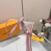 LV Crystal Heel Bow Slingback High‑Heel Sandals 7.5cm Heel #B68513