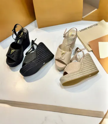 Louis Vuitton Shoes for Women's Louis Vuitton Mare Wedge Sandal #A53200 Louis Vuitton Shoes for Women's Louis Vuitton Mare Wedge Sandal #A53200