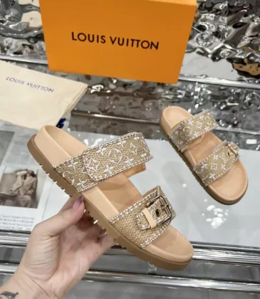 Louis Vuitton Women Shoes Bom Dia Flat Comfort Mule Sizes 35-42 #A53009 Louis Vuitton Women Shoes Bom Dia Flat Comfort Mule Sizes 35-42 #A53009