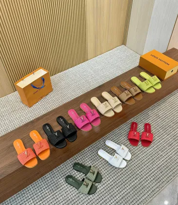 Louis Vuitton Shoes for Women's Louis Vuitton Slippers #A52455 Louis Vuitton Shoes for Women's Louis Vuitton Slippers #A52455