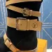 LV Suede Multi‑Buckle Mid‑Calf Rider Boots Flat Sole #B68448