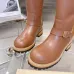 LV × Timberland 8‑Inch Co‑Branded Work Boots Rubber Lug Sole #B68436