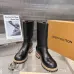 LV × Timberland 8‑Inch Co‑Branded Work Boots Rubber Lug Sole #B68437