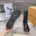 LV × Timberland 8‑Inch Co‑Branded Work Boots Rubber Lug Sole #B68437