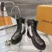Louis Vuitton Unisex Colorful Monogram Patchwork Side‑Zip Combat Boots #B68343