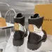 Louis Vuitton Unisex Colorful Monogram Patchwork Side‑Zip Combat Boots #B68343