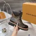 Louis Vuitton Unisex Monogram Patchwork Side‑Zip Combat Boots #B68333