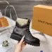 Louis Vuitton Unisex Monogram Patchwork Side‑Zip Combat Boots #B68335