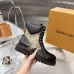 Louis Vuitton Unisex Monogram Patchwork Side‑Zip Combat Boots #B68337