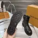 Louis Vuitton Unisex Monogram Patchwork Side‑Zip Combat Boots #B68338